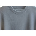 Männer Rundhals Pure Farbe Strick Pullover Pullover